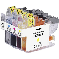 Renkforce RF-5679866 Ink Cartridge Set for Brother LC-3213 BK/C/M/Y 4-Pack