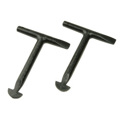 Monument 1010L Manhole Keys (Pack of 2) 125mm (5in)