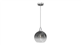 Lampa Wisząca Monte Silver Fi 200 1Xe27 Mlp8320 Milagro