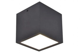 Lampa sufitowa zewnętrzna GEMINI 6389101118 ciemny szary