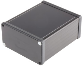 Obudowa Aluminium szerokość zew. 103 mm długość zew. 120 mm wys. zew. 53 mm Hammond IP54 Czarny