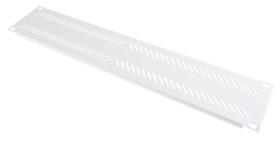 Panel stelażowy Panel zaślepiający do szafy RACK RS PRO moduły stelażowe 2U szerokość 60mm 170 x 60 x 80mm Szary