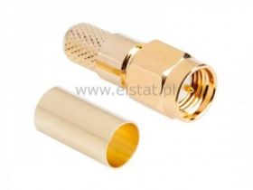 WT SMA męski zacisk na kabel H155 gwint wew.