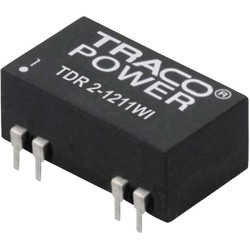 TracoPower TDR 2-1211WI 2W DIP DC-DC Converter 12V DC In 5V DC 400mA Out