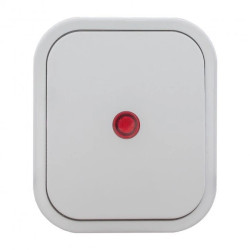 Łącznik n/t schodowy B2, 10A, 250V, IP54, WNT-5B2, biały,OR-OE-7802/W