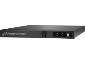 UPS RACK POWERWALKER VFI 1000 R1U ON-LINE 1000VA 3X IEC C13 USB-B RS-232 LCD 1U