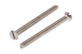 Śruba maszynowa M5 łeb z łbem stożkowym Stal nierdzewna długość 60.0mm skok 0.80mm