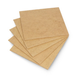 Płyta HDF surowa - 2mm - 110x120mm - 5szt.
