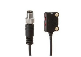 PSQ80076 Czujnik laserowy, nadajnik czujnika przelotowego, złącze wtykowe M8 4-pin 0.2m PUR