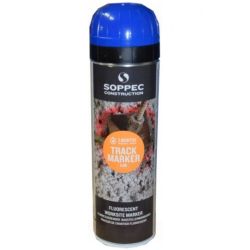 Farba geodezyjna do znakowania niebieska 500ml spray SOPPEC Track Marker