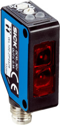 Czujniki fotoelektryczne Odblaskowe Wersja miniaturowa SICK PNP zakres 0,01 → 3 m LED