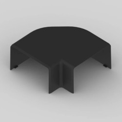 PK 90x55 D 8403 FB - element kątowy czarny