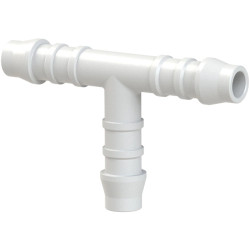 T hose connection nozzle, 10 bar, POM, for hose, 111026