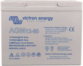 Akumulator ołowiowy Victron Energy Deep Cycle BAT412550084, AGM, 12 V, 60 Ah