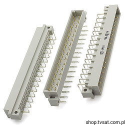 09031326958 Connector 2 x16Pin Ang DIN41612 THT HARTING