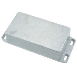 Hammond 1590BFL Natural Diecast Flanged Lid Enclosure 111.5 x 59.5 x 31mm