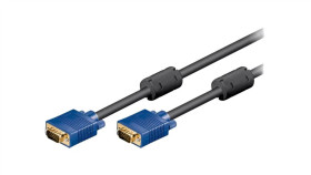 Vgam-018 Kabel D-Sub 15Pin Hd Wtyk,Z Obu Stron 1,8M Czarny