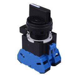 HW1S-3TF20 22mm 3 Position Maintained Selector Switch 2NO IDEC