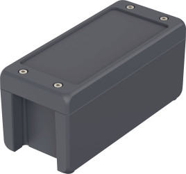 Bopla BA-S 180809 F Bocube Alu Gehäuse 7024 00164134 Urządzenia przemysłowe 199 x 86 x 90 aluminium grafitowy szary (ral