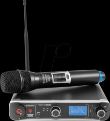 13063300 OMNITRONIC UHF-301 1-Channel Wireless Mic System 823-832/863-865