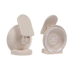 Blokada drzwi przesuwnych 2szt GreenBlue GB116 biała GB116