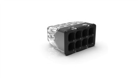 Szybkozłączka Samozaciskowa Bezgwintowa Mini Do Drutów (0,2 Do 2,5 Mm), 8...