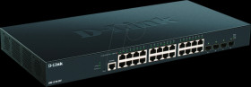 DXS-1210-28T Switch, 28-Port, 10 Gigabit Ethernet, SFP28