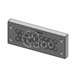 Przepust kablowy niedzielony KEL-DPZ 24, na 26 przewodów, 43711