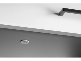 Włącznik dotykowy ściemnialny 12V 24W FI 22 X 16mm na otwór FI18 biały AE-WDSB-10DIM GTV