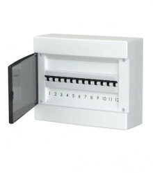 Rozdzielnica modułowa natynkowa plastikowa 1x12 IP40 C.1312-P