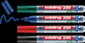 4-250-4-2 Whiteboard markers, 1.5 - 3.0 mm, 4 colours