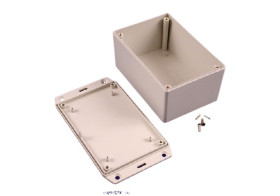 Obudowa ogólnego użytku ABS szerokość zew. 81 mm długość zew. 122 mm wys. zew. 56 mm Hammond IP54