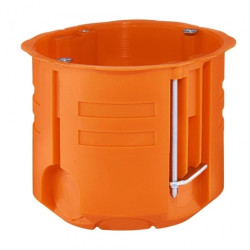 Puszka podtynkowa 60mm regips głęboka pomarańczowa P60DF 31074008