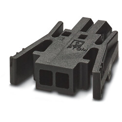 Socket header, 5 pole, pitch 2.5 mm, straight, black, 1048119