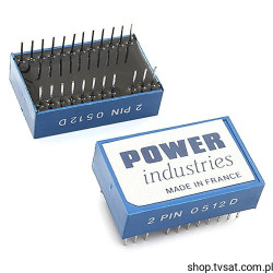 2PIN0512D DC-DC 5V to +/-12V 40mA THT POWERIND
