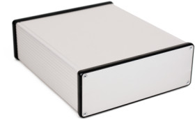 Aluminum enclosure, (L x W x H) 220 x 191 x 66 mm, natural, IP54, 1455U2201