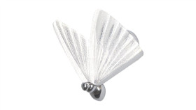 Nowoczesny Kinkiet W Kształcie Motyla Mariposa Z Zintegrowanym Led Do Salonu...
