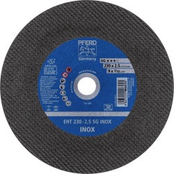 PFERD TOOLS EHT 230-2,5 SG INOX 61328423 Tarcza tnąca prosta 230 mm 25 szt. stal nierdzewna