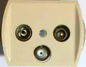 1GS, Gniazdo abonenckie RTV-SAT końcowe 1,5dB,