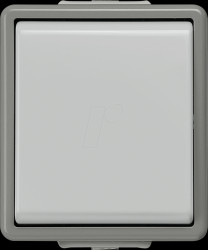 5TA4707 DELTA surface IP44, dark grey/light grey intermediate switch, 25