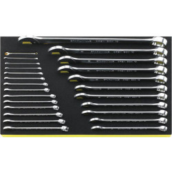 Stahlwille 96832096 TCS OPEN BOX 13/25 Combination Spanner Set 25-piece 5.5-34mm