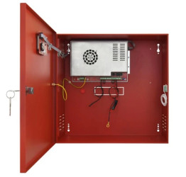 Zasilacz do systemów przeciwpożarowych PPOŻ 420x407x178mm EN54C-10A17LCD 27,6V/10A/2x40Ah/LCD