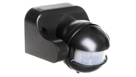Czujnik Ruchu 1200W 180 Stopni Ip44 Czarny Or-Cr-201/B