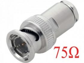 WT BNC skręcany 75 Ohm RG 59