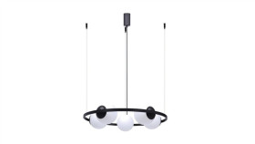 Lampa Wisząca Orbit Kolor Czarny Metal/Szkło, 5Xe27 Ip20 5011 Zuma Line