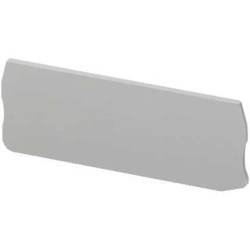 Ścianka końcowa 4 PT 2,2mm, do zacisku sprężynowego 2,5mm2, szara NSYTRACPK24 /50 szt./