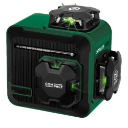 Laser krzyżowy 3D LLS3DG zielony STALCO S058597004