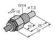 Turck Czujnik zanurzeniowy FCS-G1/4A4-NA/D100 6870411 1 szt.