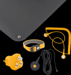 9-366-A ESD workplace with grounding mat for SMD/THT assembly, 5 pieces