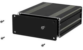 Obudowa urządzeń elektronicznych Aluminium wysokość zew: 45 mm szerokość zew: 108,5 mm długość zew: 160 mm 160 x 108.5